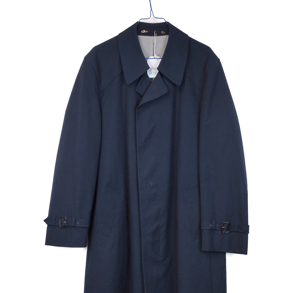 VIN-OUTW-33881 Vintage καμπαρντίνα μακριά μπλε L