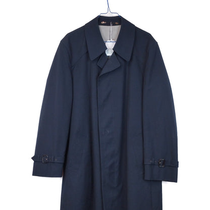 VIN-OUTW-33881 Vintage καμπαρντίνα μακριά μπλε L