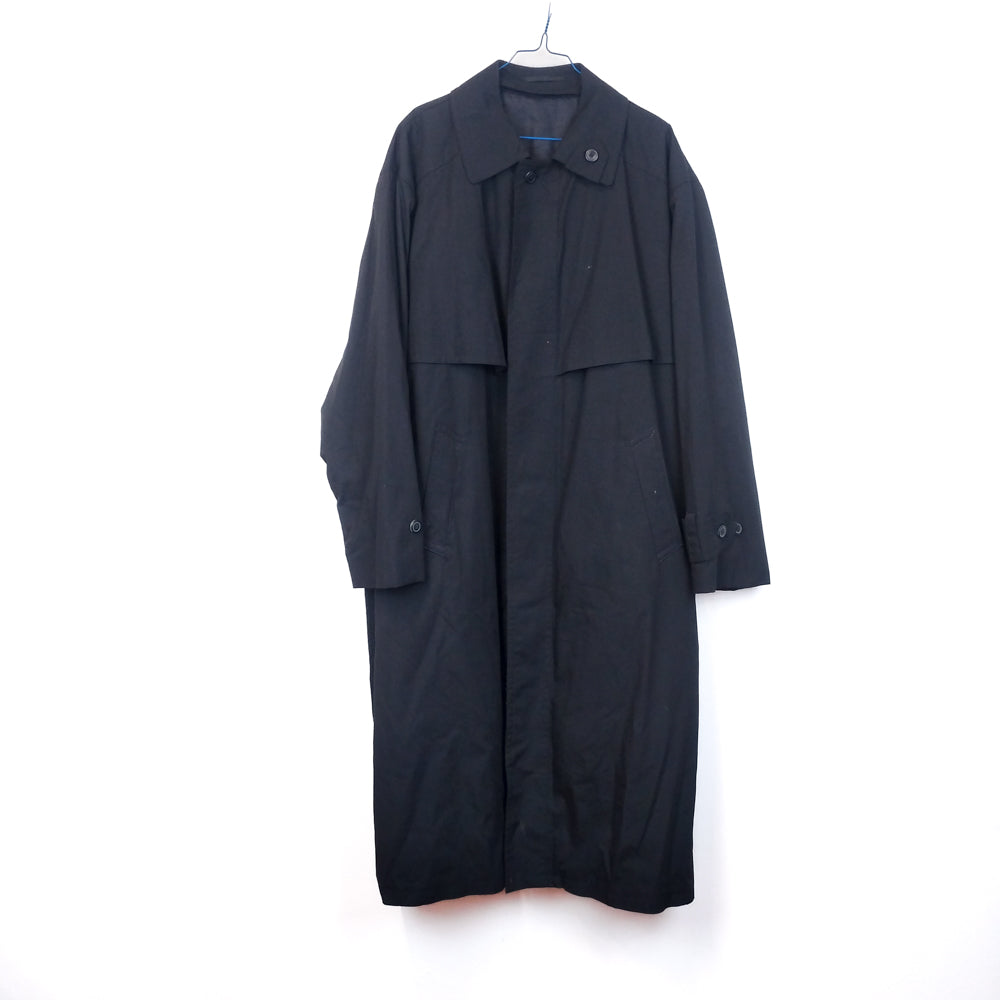 VIN-OUTW-34861 Vintage καμπαρντίνα μαύρη XL