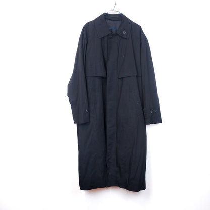 VIN-OUTW-34861 Vintage καμπαρντίνα μαύρη XL
