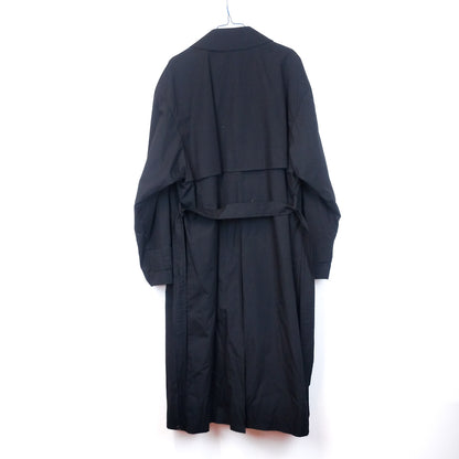 VIN-OUTW-34861 Vintage καμπαρντίνα μαύρη XL