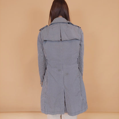 VIN-OUTW-34188 Vintage καμπαρντίνα αδιάβροχη γυναικεία M-L