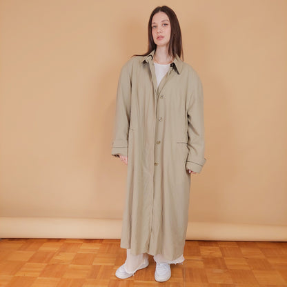 VIN-OUTW-34191 Vintage καμπαρντίνα γυναικεία με επένδυση XL