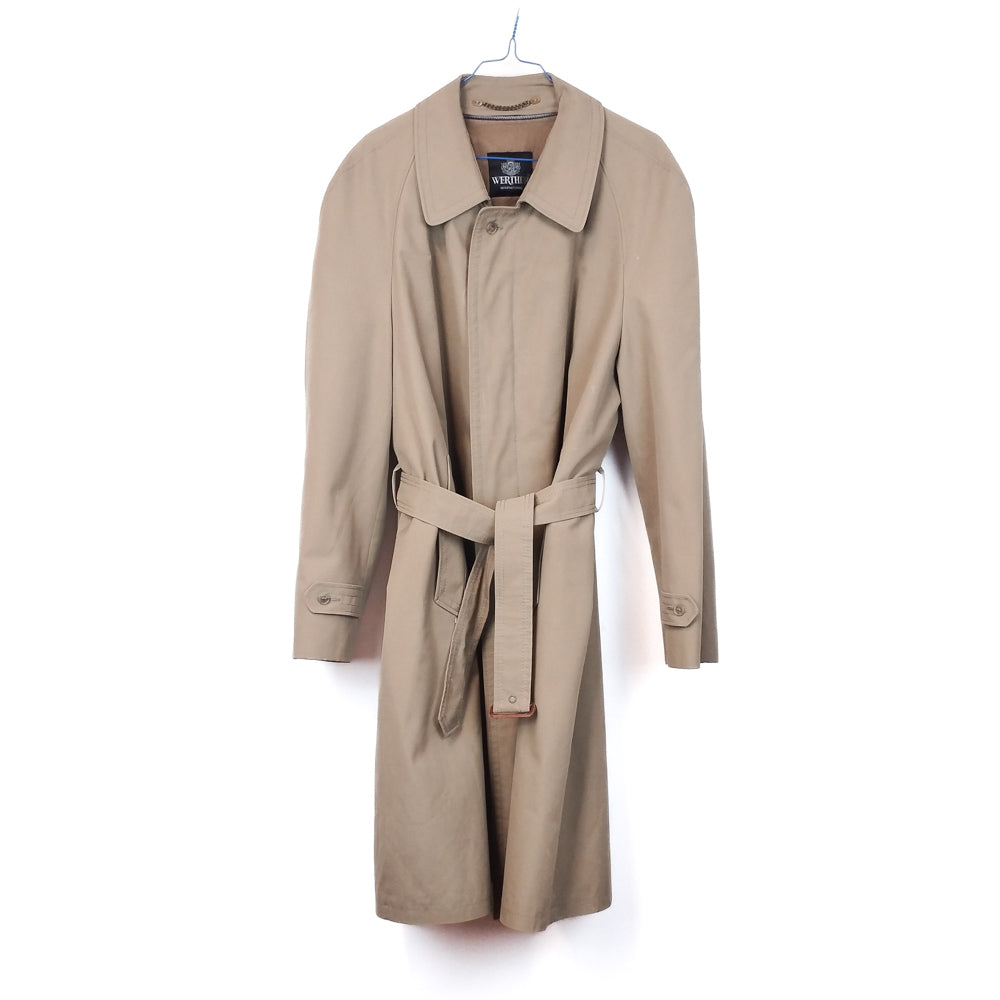 VIN-OUTW-34864 Vintage καμπαρντίνα μπεζ Μ-L
