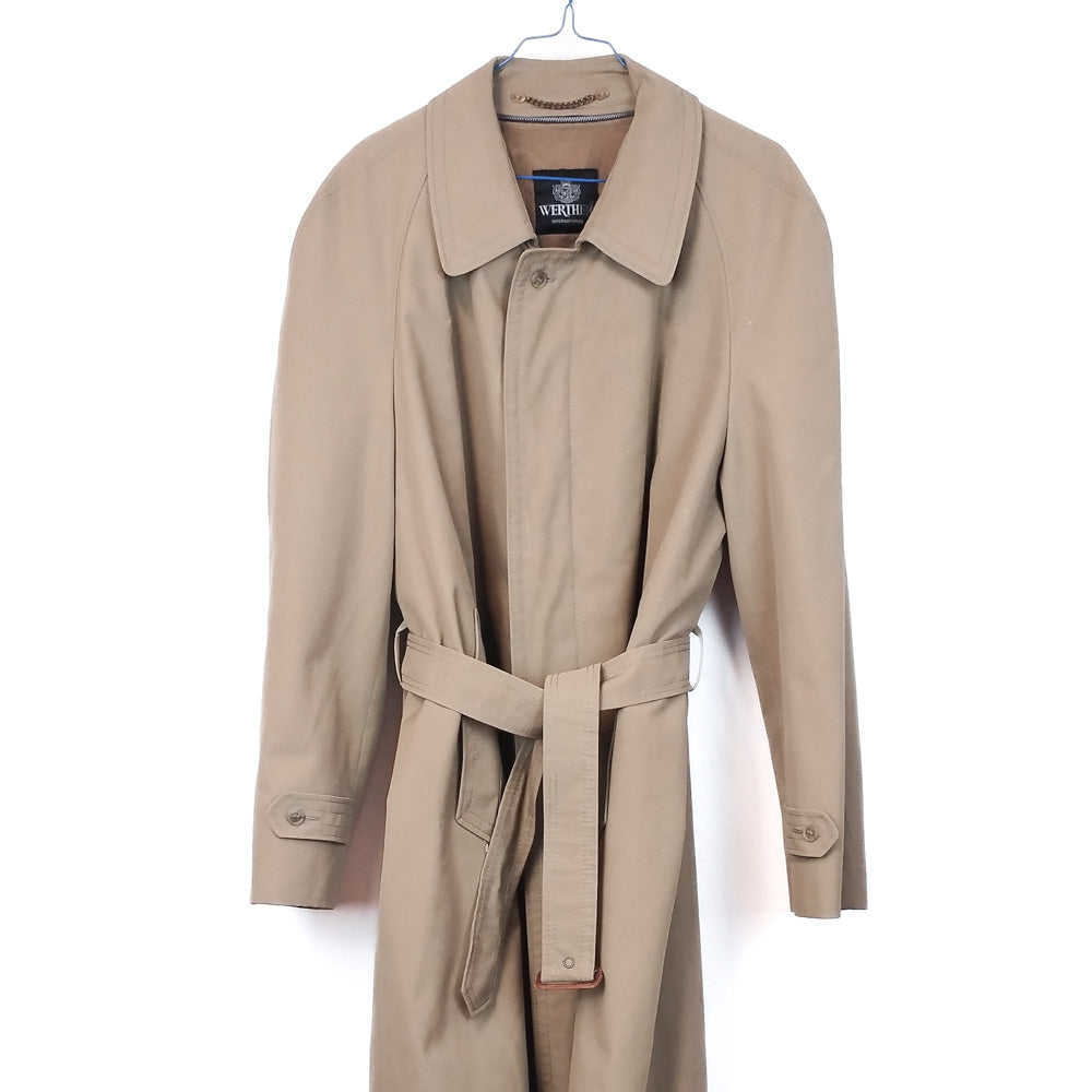 VIN-OUTW-34864 Vintage καμπαρντίνα μπεζ Μ-L