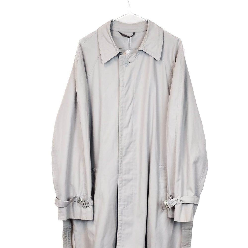 VIN-OUTW-33879 Vintage καμπαρντίνα μακριά γκρι L