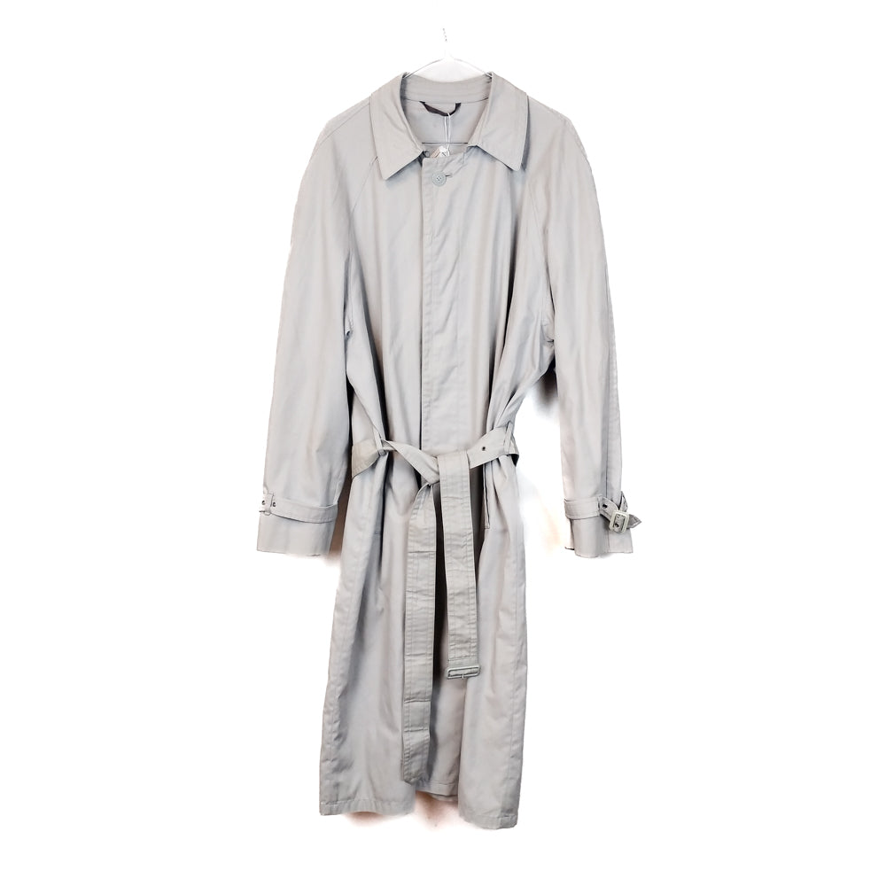 VIN-OUTW-33879 Vintage καμπαρντίνα μακριά γκρι L