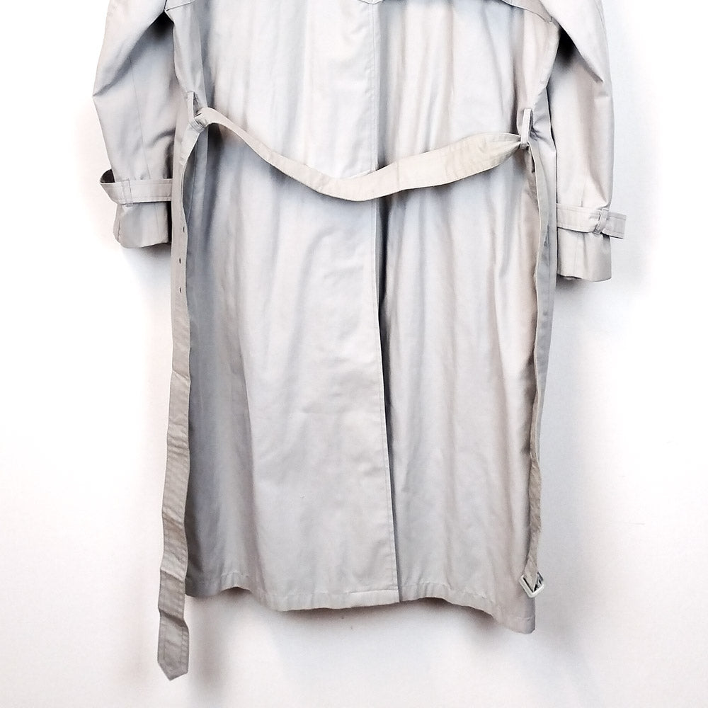 VIN-OUTW-33879 Vintage καμπαρντίνα μακριά γκρι L