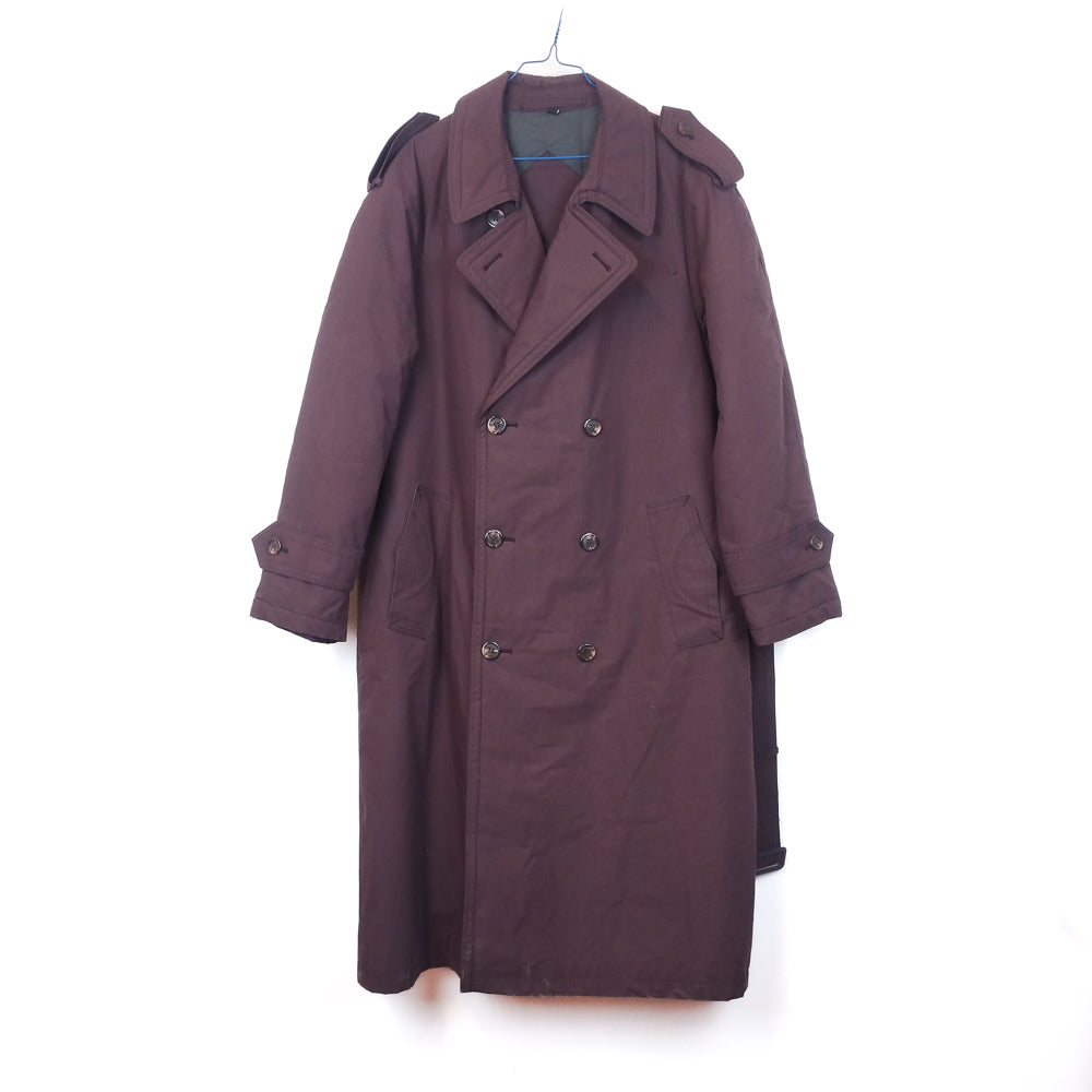 VIN-OUTW-34866 Vintage καμπαρντίνα μελιτζανί L