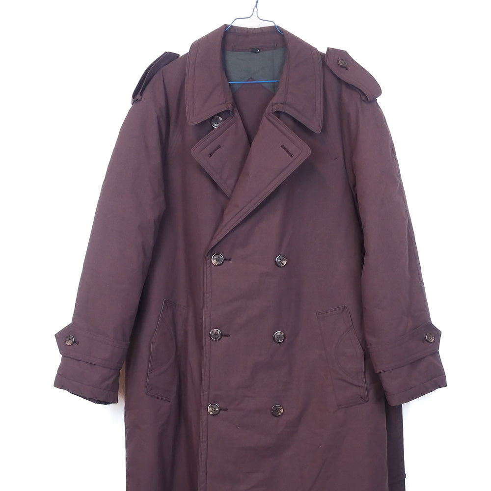 VIN-OUTW-34866 Vintage καμπαρντίνα μελιτζανί L