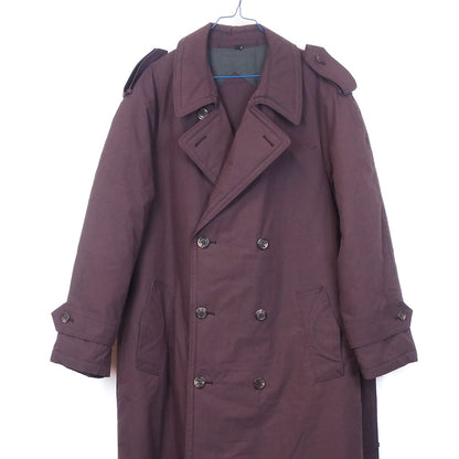 VIN-OUTW-34866 Vintage καμπαρντίνα μελιτζανί L