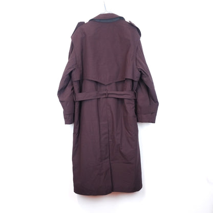 VIN-OUTW-34866 Vintage καμπαρντίνα μελιτζανί L
