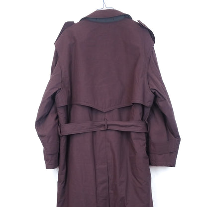 VIN-OUTW-34866 Vintage καμπαρντίνα μελιτζανί L