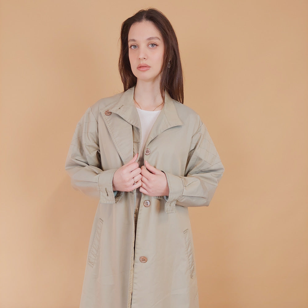 VIN-OUTW-34182 Vintage καμπαρντίνα γυναικεία M