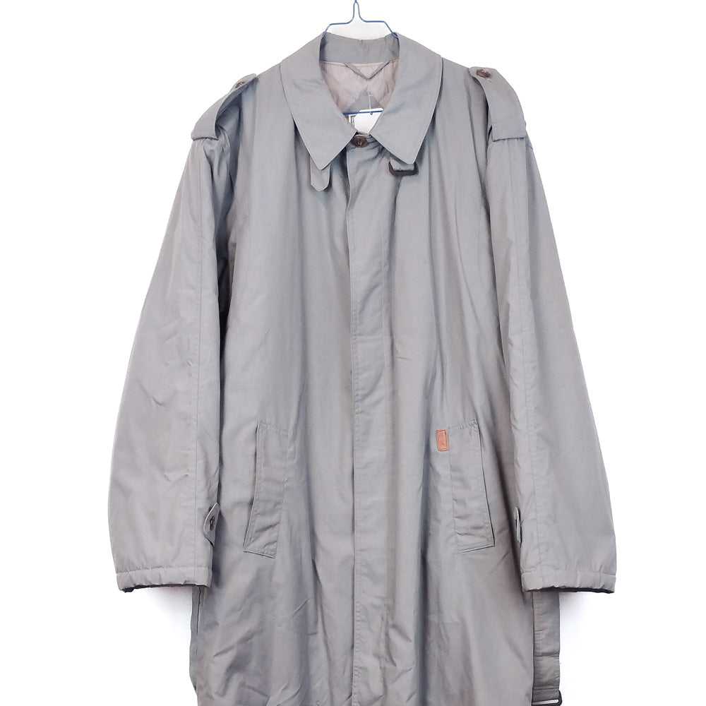 VIN-OUTW-34855 Vintage καμπαρντίνα γκρι Μ-L
