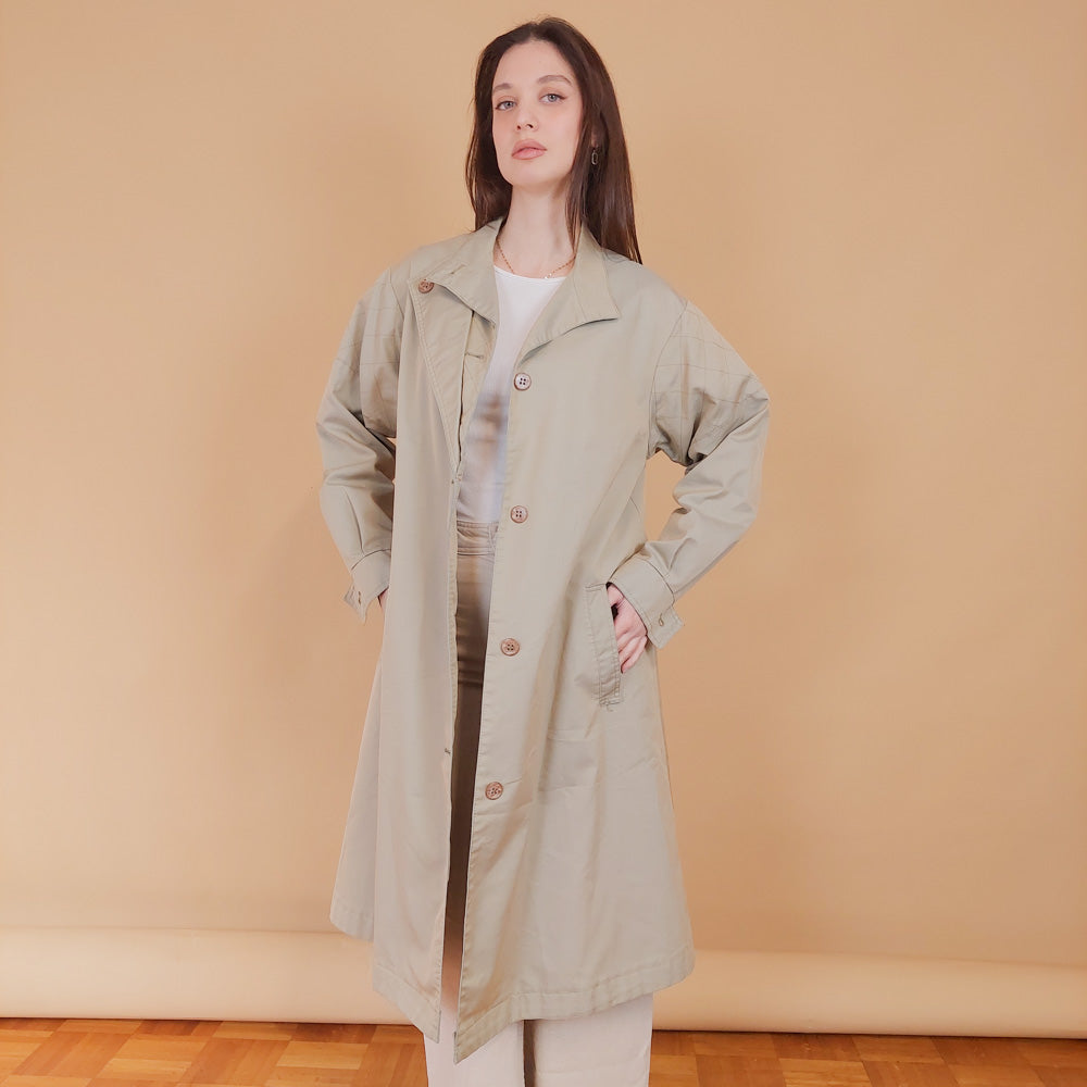 VIN-OUTW-34182 Vintage καμπαρντίνα γυναικεία M