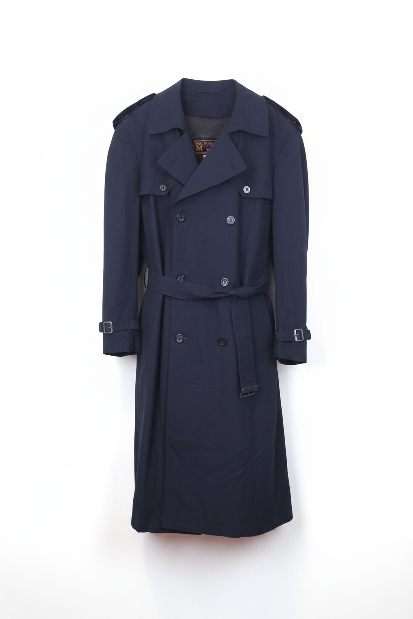 VIN-OUTW-34797 Vintage καμπαρντίνα μπλε Μ