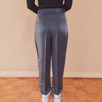 VIN-TR-32481 Vintage ψηλόμεσο παντελόνι lurex M-L