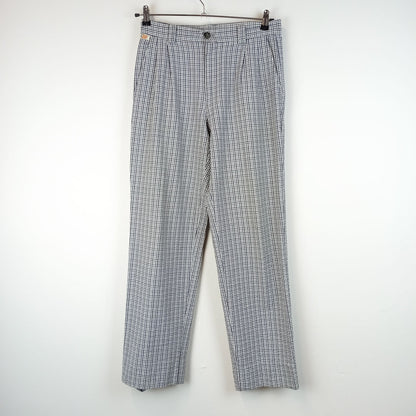 VIN-TR-25110 Vintage παντελόνι καρό M-L