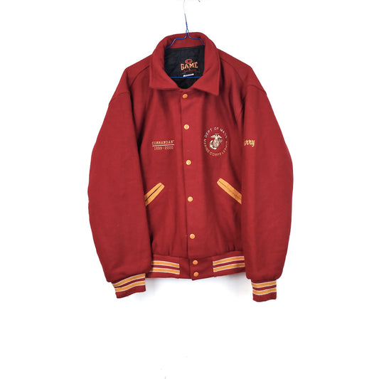 VIN-OUTW-33625 Vintage varsity jacket unisex L