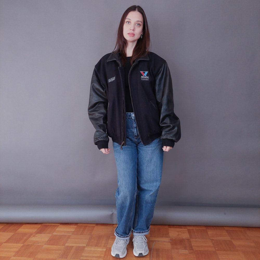 VIN-OUTW-33591 Vintage varsity jacket unisex L