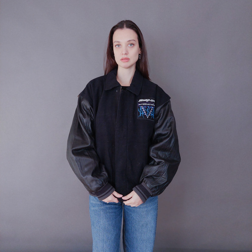 VIN-OUTW-33590 Vintage varsity jacket unisex M