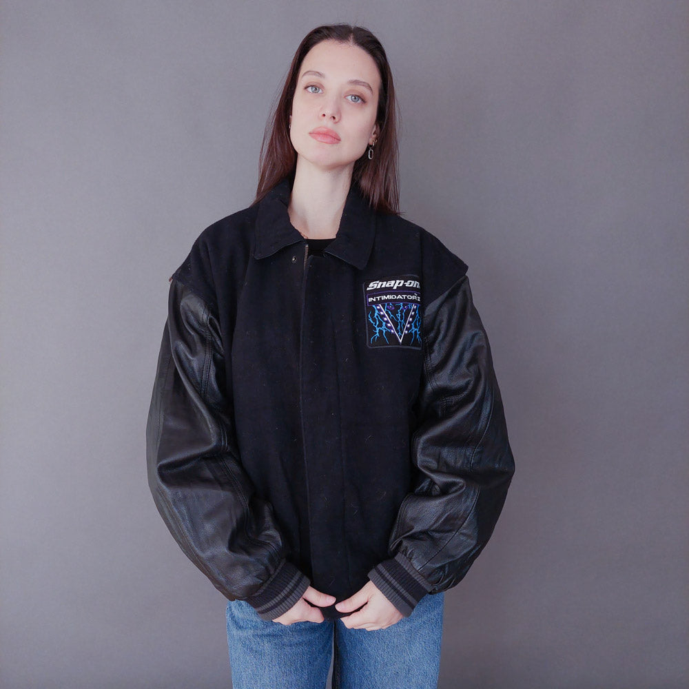 VIN-OUTW-33590 Vintage varsity jacket unisex M