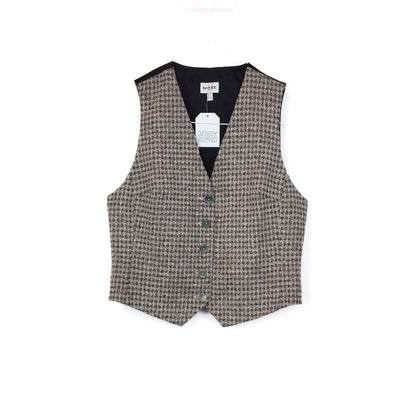 VIN-OUTW-32423  Vintage γιλέκο γυναικείο υφασμάτινο M-L