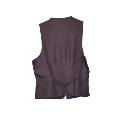 VIN-OUTW-32445  Vintage γιλέκο ριγέ υφασμάτινο M