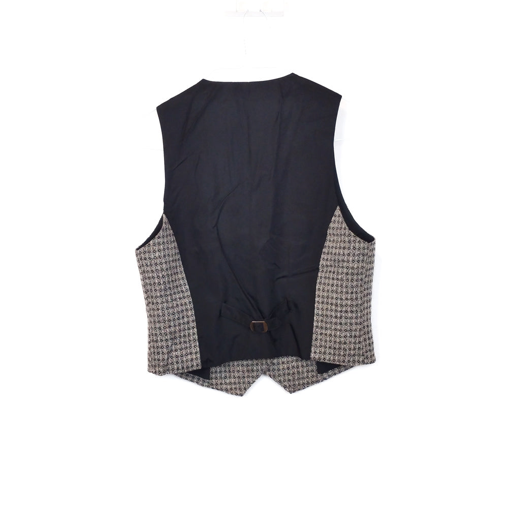 VIN-BLO-32423  Vintage γιλέκο γυναικείο υφασμάτινο M-L