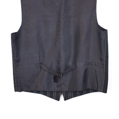 VIN-OUTW-32441 Vintage γιλέκο υφασμάτινο ριγέ L