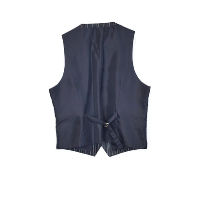 VIN-OUTW-32438 Vintage γιλέκο ριγέ υφασμάτινο L