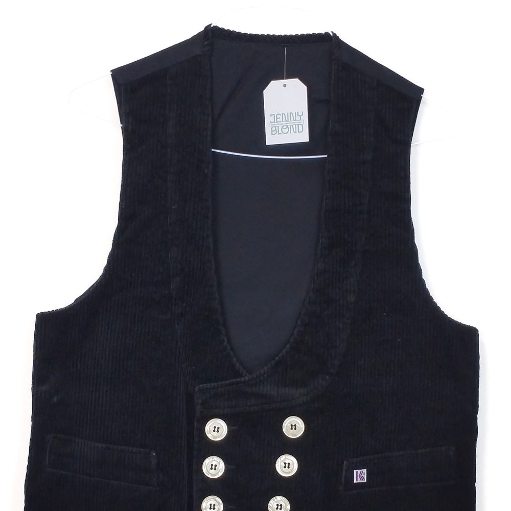 VIN-OUTW-32437 Vintage γιλέκο κοτλέ L