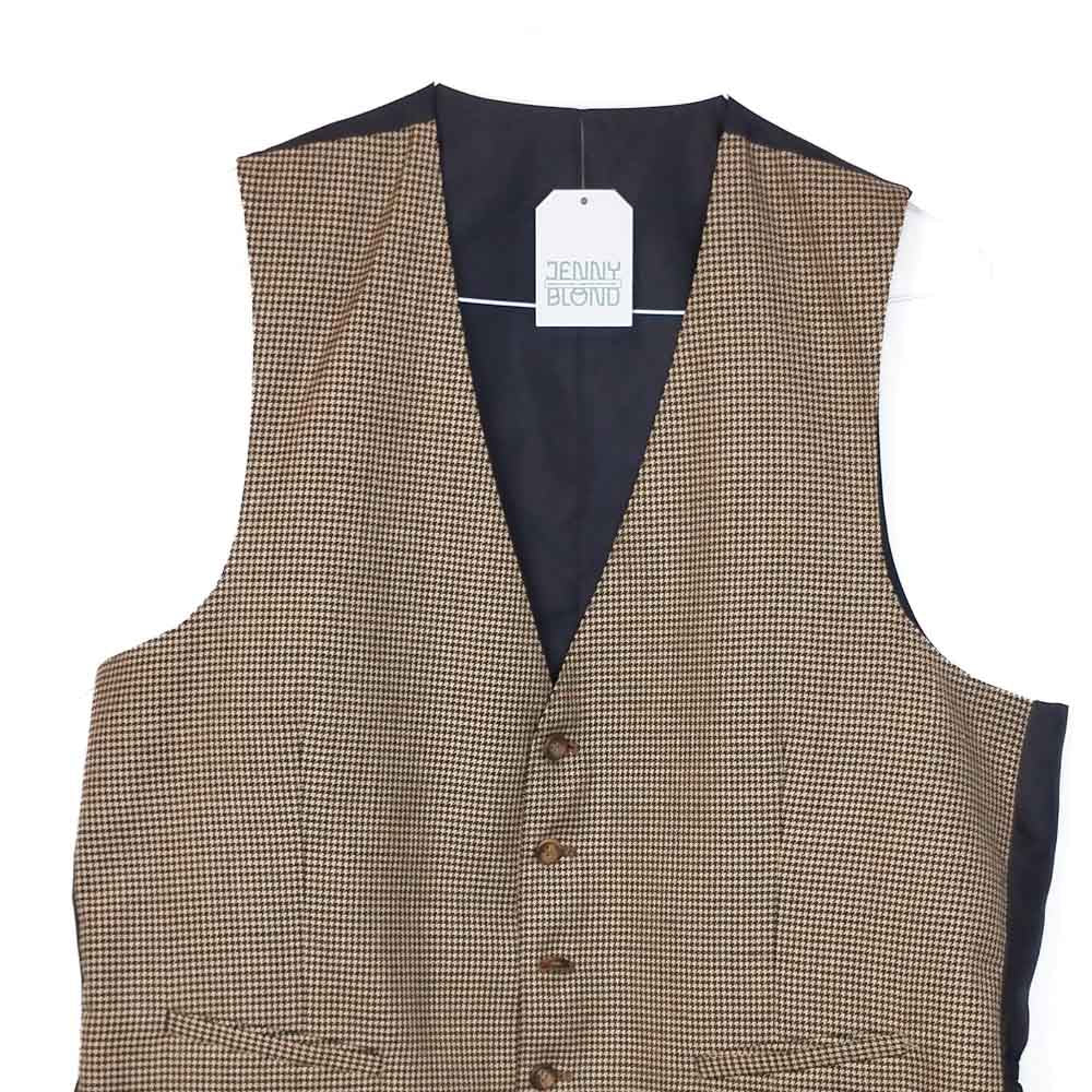 VIN-OUTW-32424 Vintage γιλέκο υφασμάτινο XL