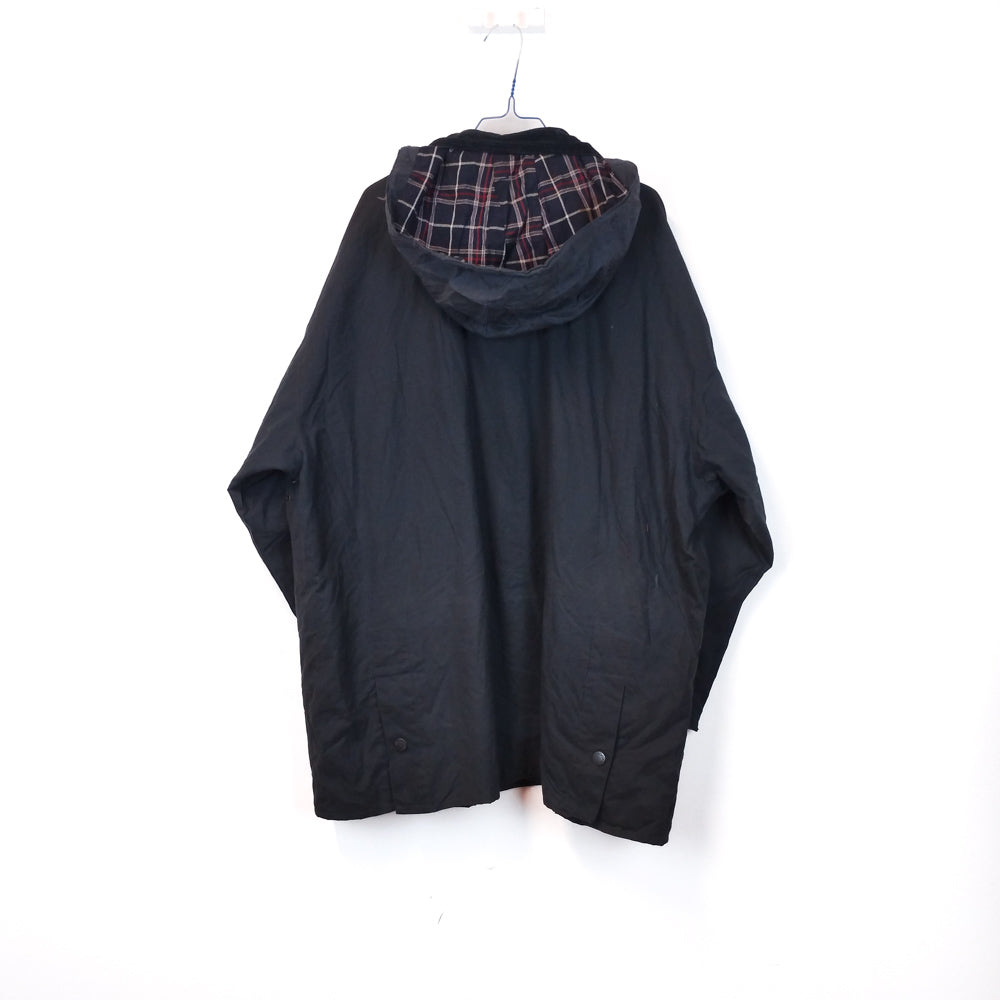 VIN-OUTW-33651 Vintage waxed jacket unisex μπλε XL