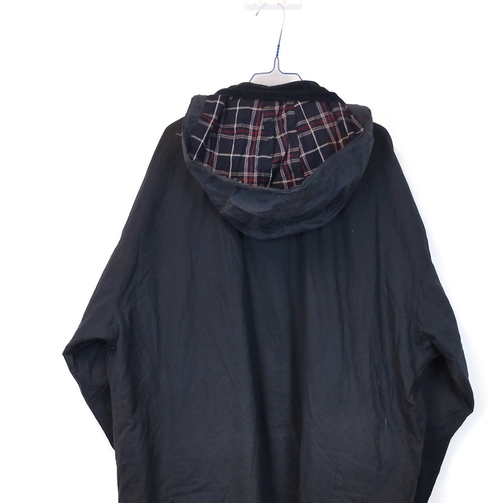 VIN-OUTW-33651 Vintage waxed jacket unisex μπλε XL