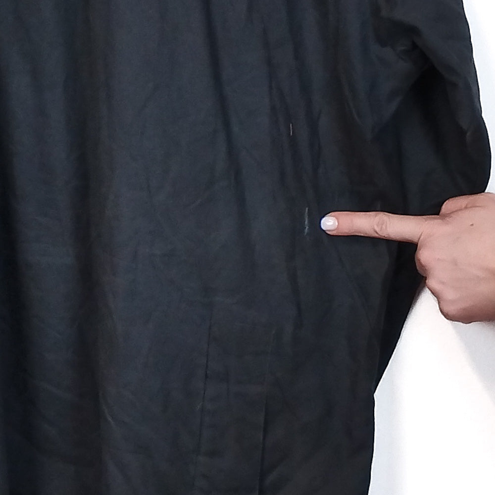 VIN-OUTW-33651 Vintage waxed jacket unisex μπλε XL