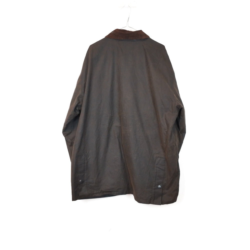VIN-OUTW-33637 Vintage waxed jacket unisex καφέ XL