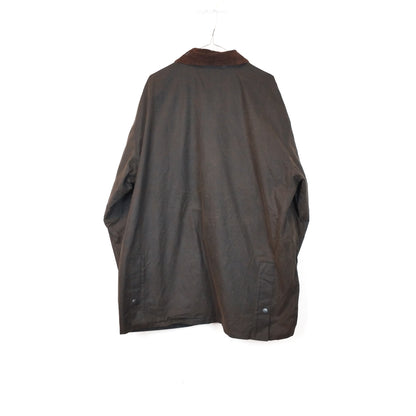 VIN-OUTW-33637 Vintage waxed jacket unisex καφέ XL