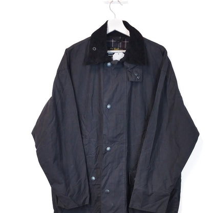 VIN-OUTW-33641 Vintage waxed jacket unisex μπλε M