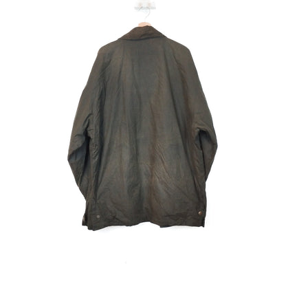 VIN-OUTW-33642 Vintage waxed jacket unisex χακί 2XL