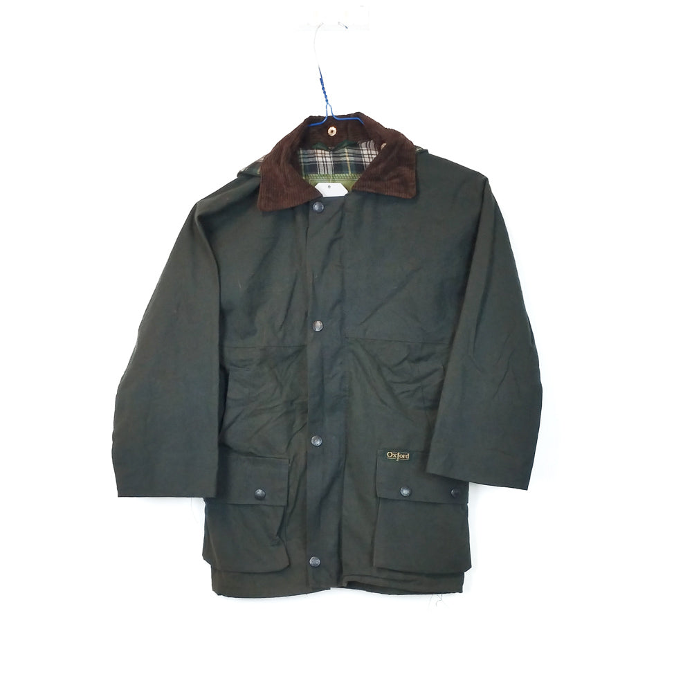 VIN-OUTW-33644 Vintage waxed jacket παιδικό χακί