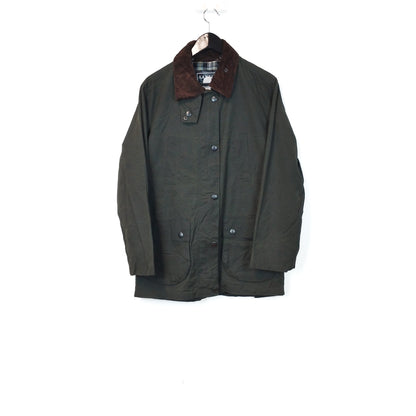 VIN-OUTW-33647 Vintage waxed jacket unisex χακί S