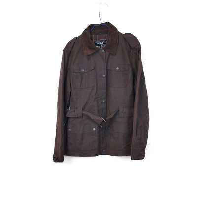 VIN-OUTW-33648 Vintage waxed jacket unisex χακί S-Μ
