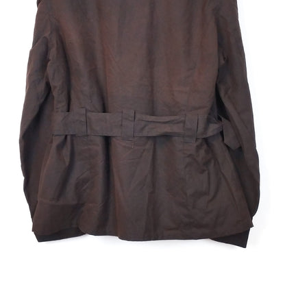 VIN-OUTW-33648 Vintage waxed jacket unisex χακί S-Μ