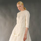VIN-WED-23588 Vintage νυφικό φόρεμα κρεμ L