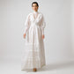 VIN-WED-23340 Vintage νυφικό φόρεμα λευκό S