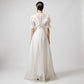 VIN-WED-23338 Vintage νυφικό φόρεμα λευκό XS