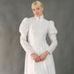 VIN-WED-23600 Vintage νυφικό φόρεμα λευκό M
