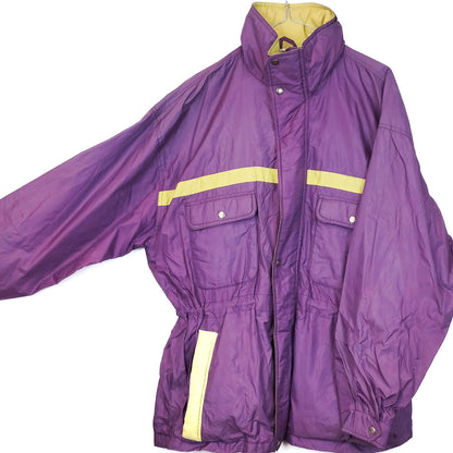 VIN-SW-34449 Vintage αντιανεμικό μπουφάν λεπτό unisex 90's style L
